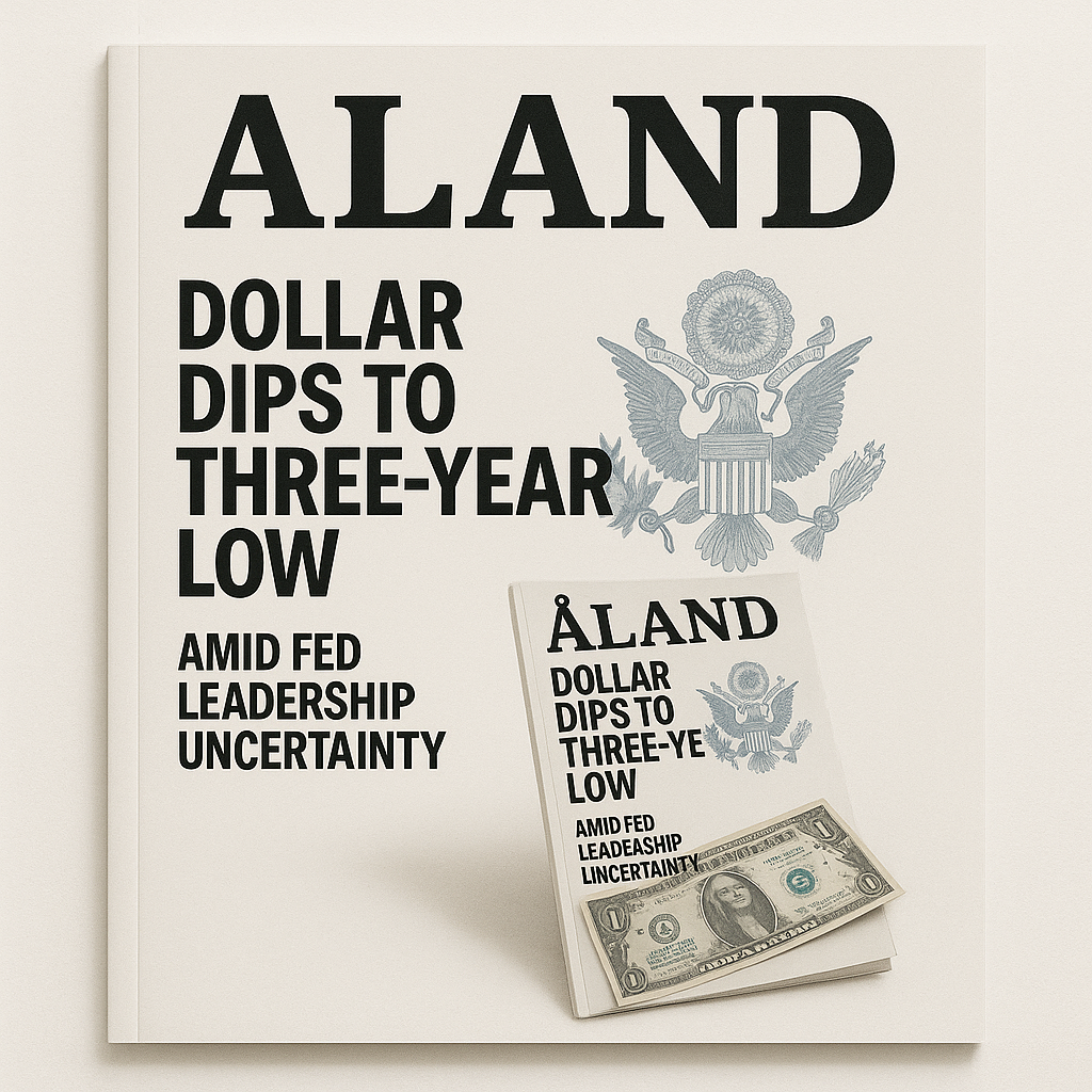 ALAND Magazine – US Dollar Decline & Fed Uncertainty Cover